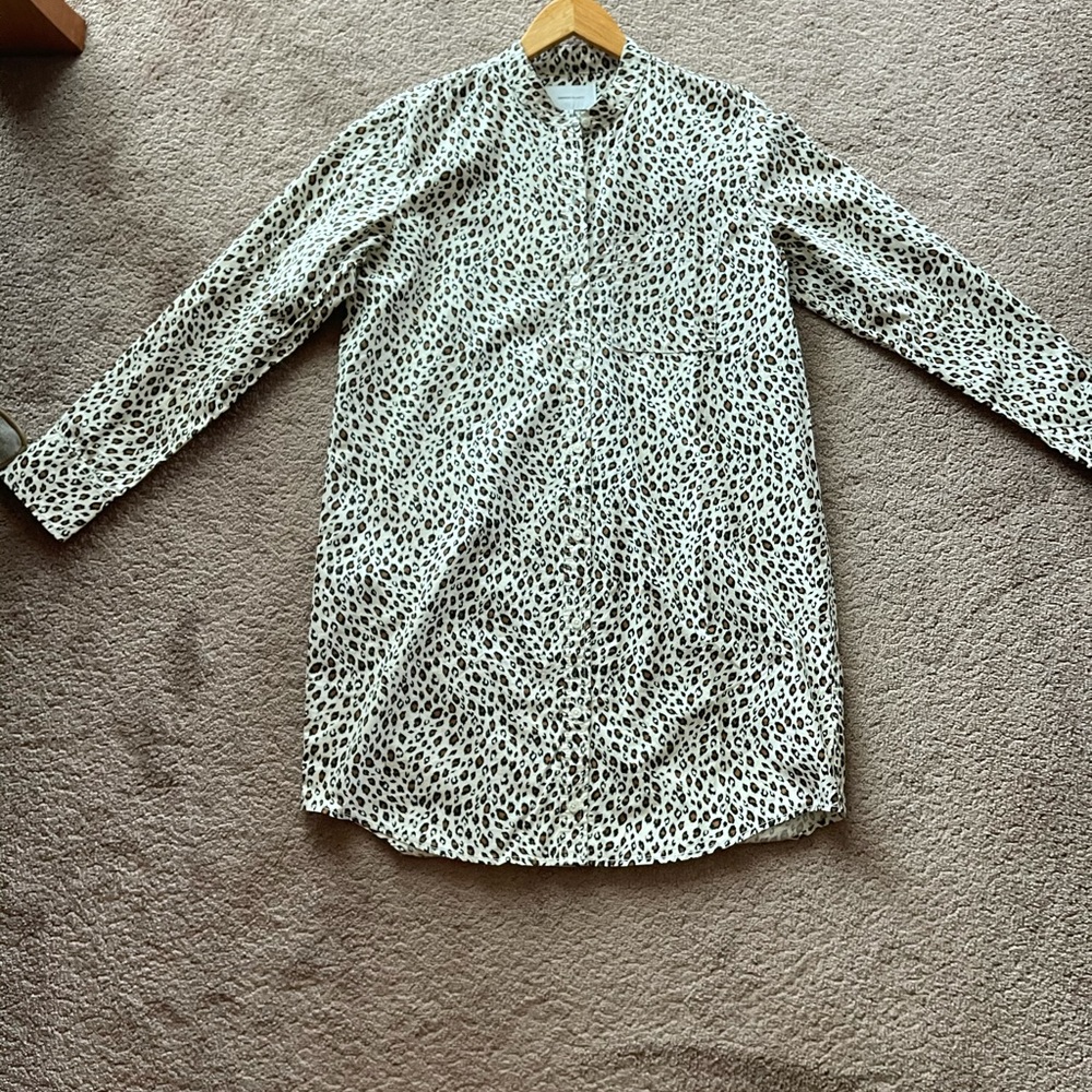 Current Elliott size medium cheetah print dress.